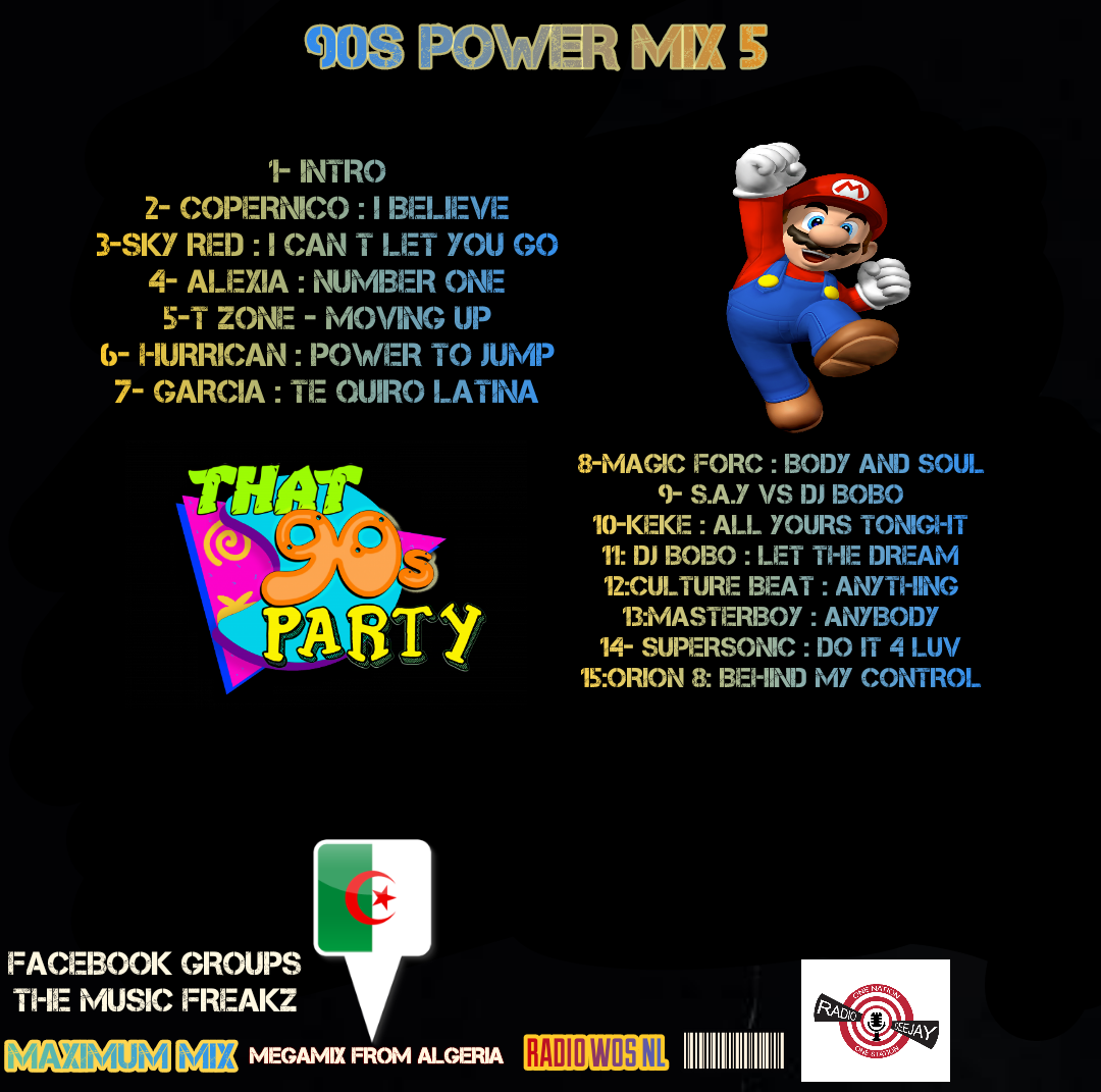 DJ BOSS - 90s Power Mix 5 8252_dbe59911e048