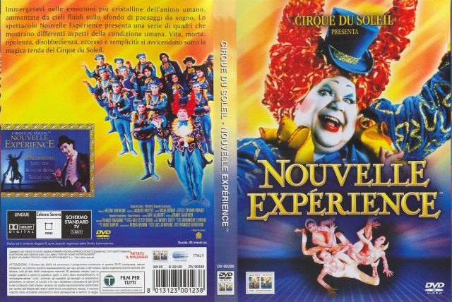 Cirque Du Soleil - Nouvelle Experience   1991 MTExMTQwNw