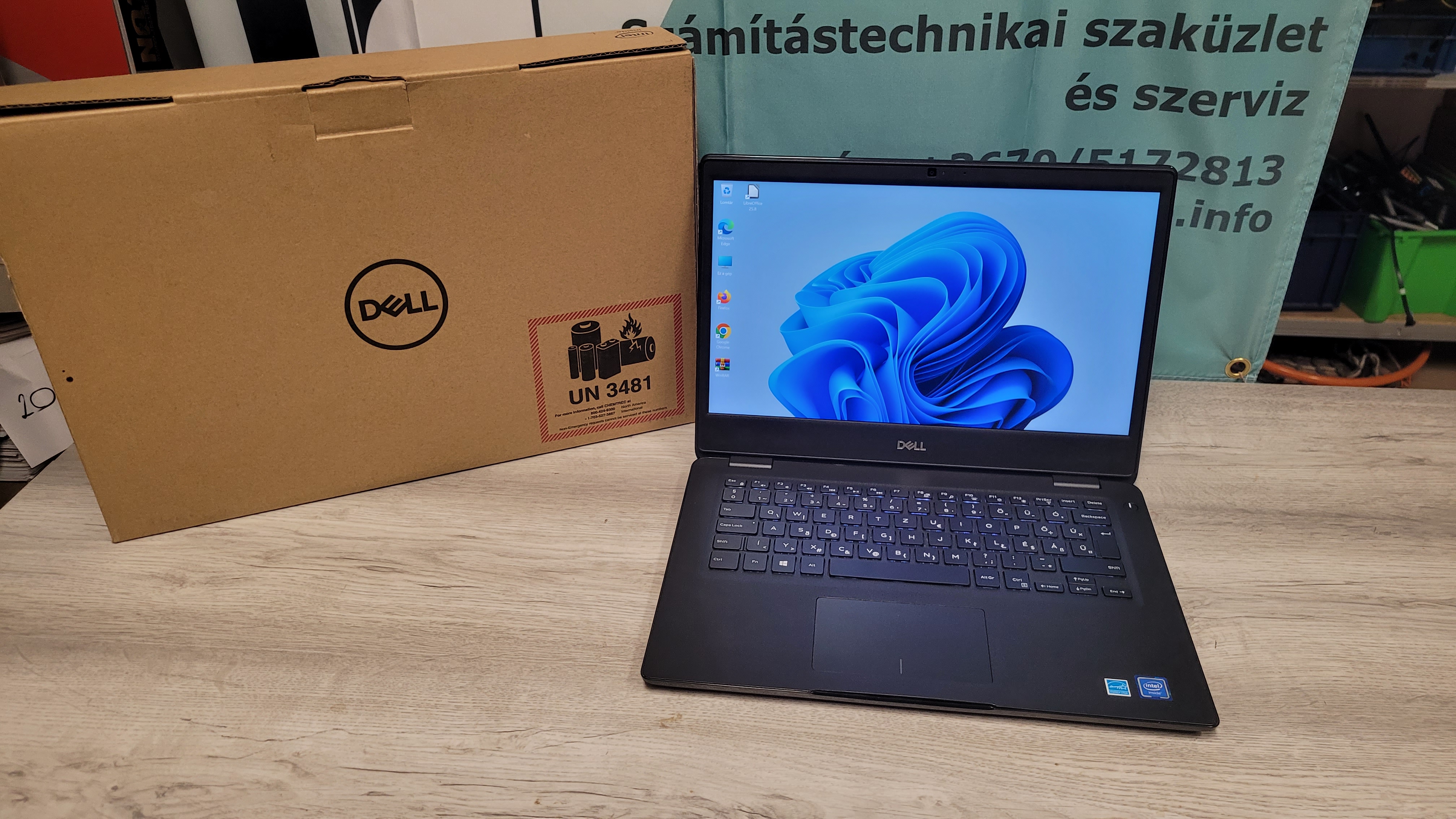  Dell Wyse 5470 N4100/4/256 Win11 kompatibilis !!! Magyar billenty�zettel