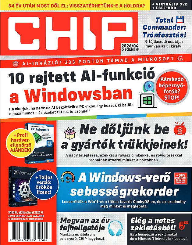 CHIP Magazin 2026. április