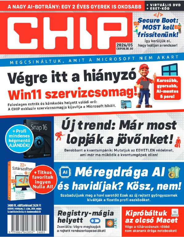 CHIP Magazin 2026. május