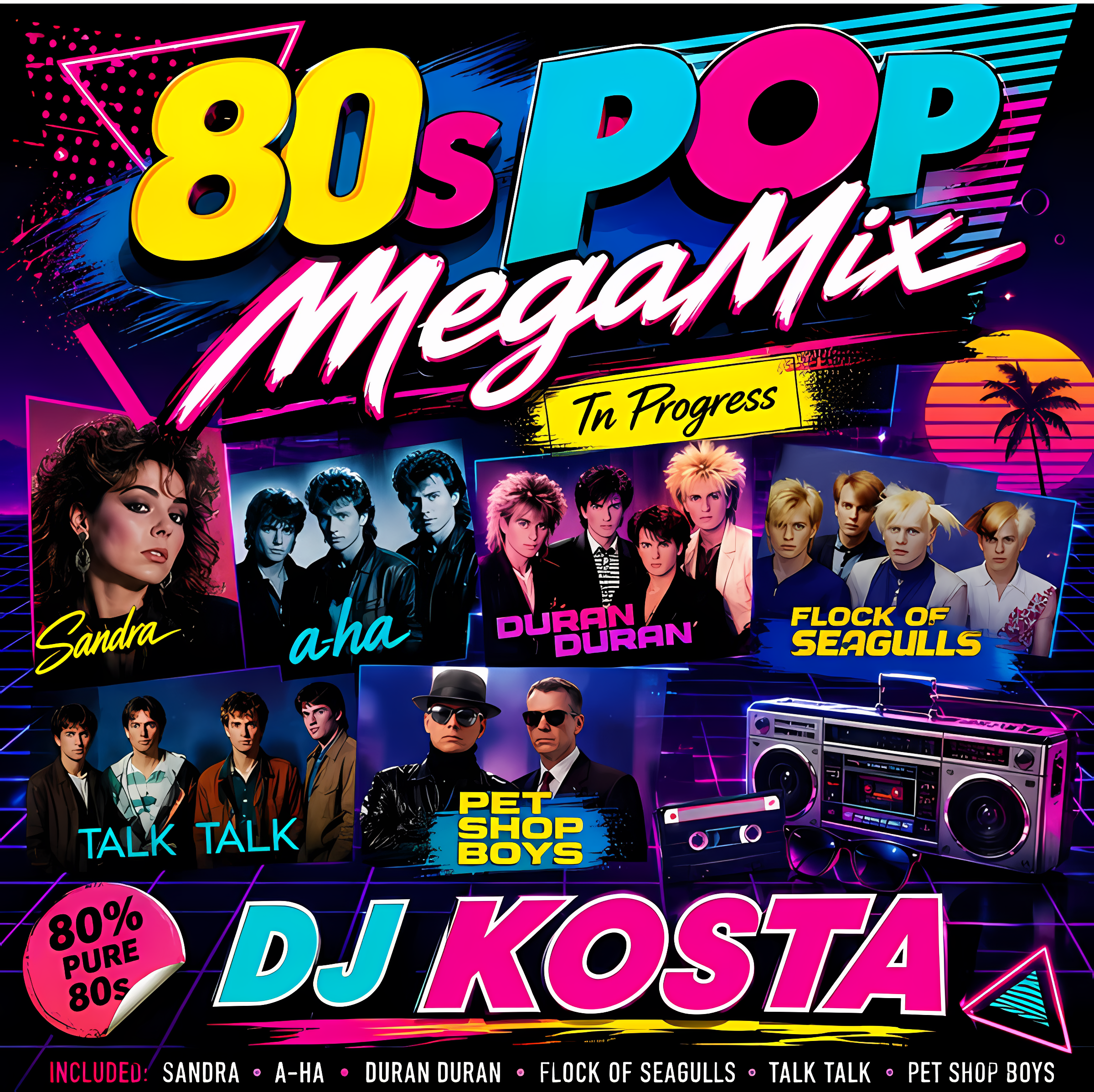 DJ Kosta - 80s Pop Megamix (2026)