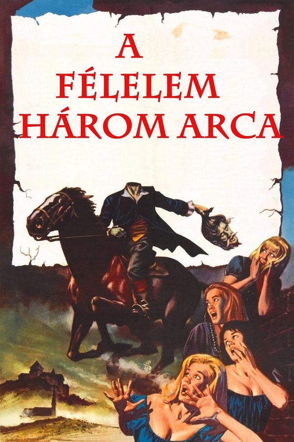A félelem három arca (I tre volti della paura) 1963 - borítókép