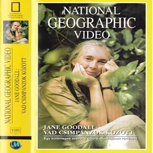 National Geographic - Jane Goodall - Vad csimpánzok között - borítókép